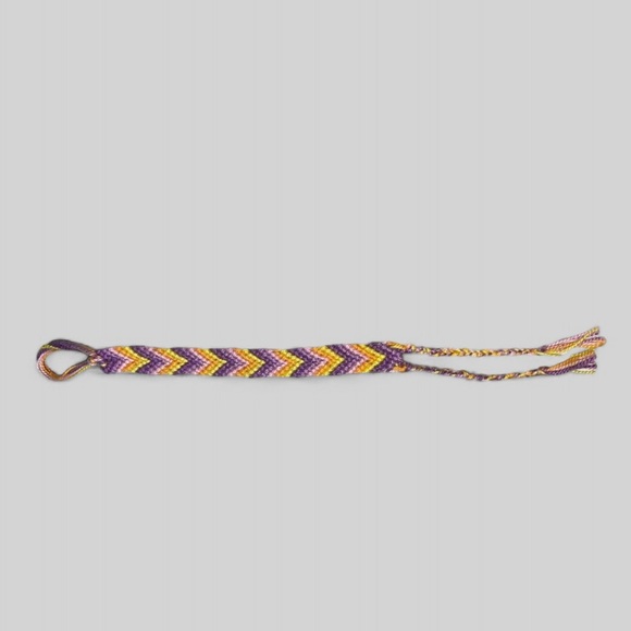 🔸 Prairie Chevron Handwoven Friendship Bracelet - Picture 5 of 6